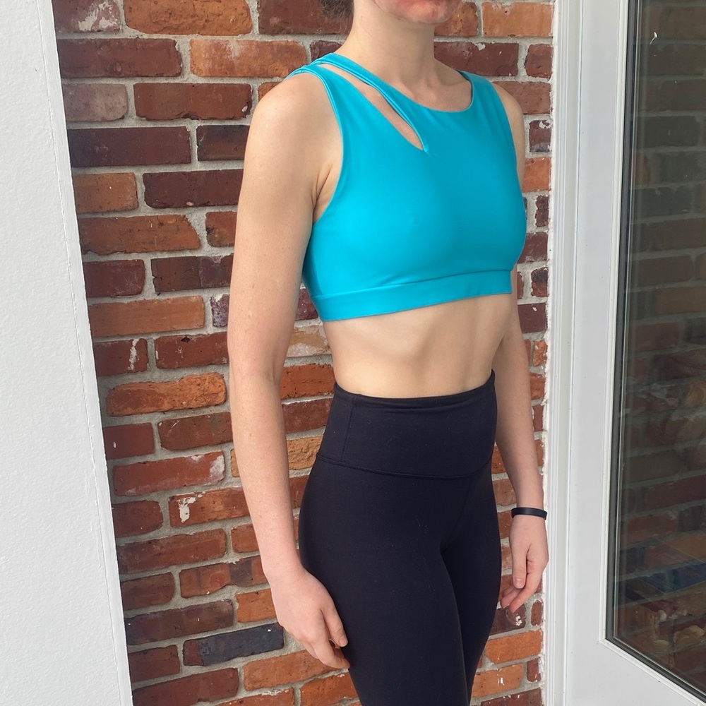 Women's Teal Sports Bra